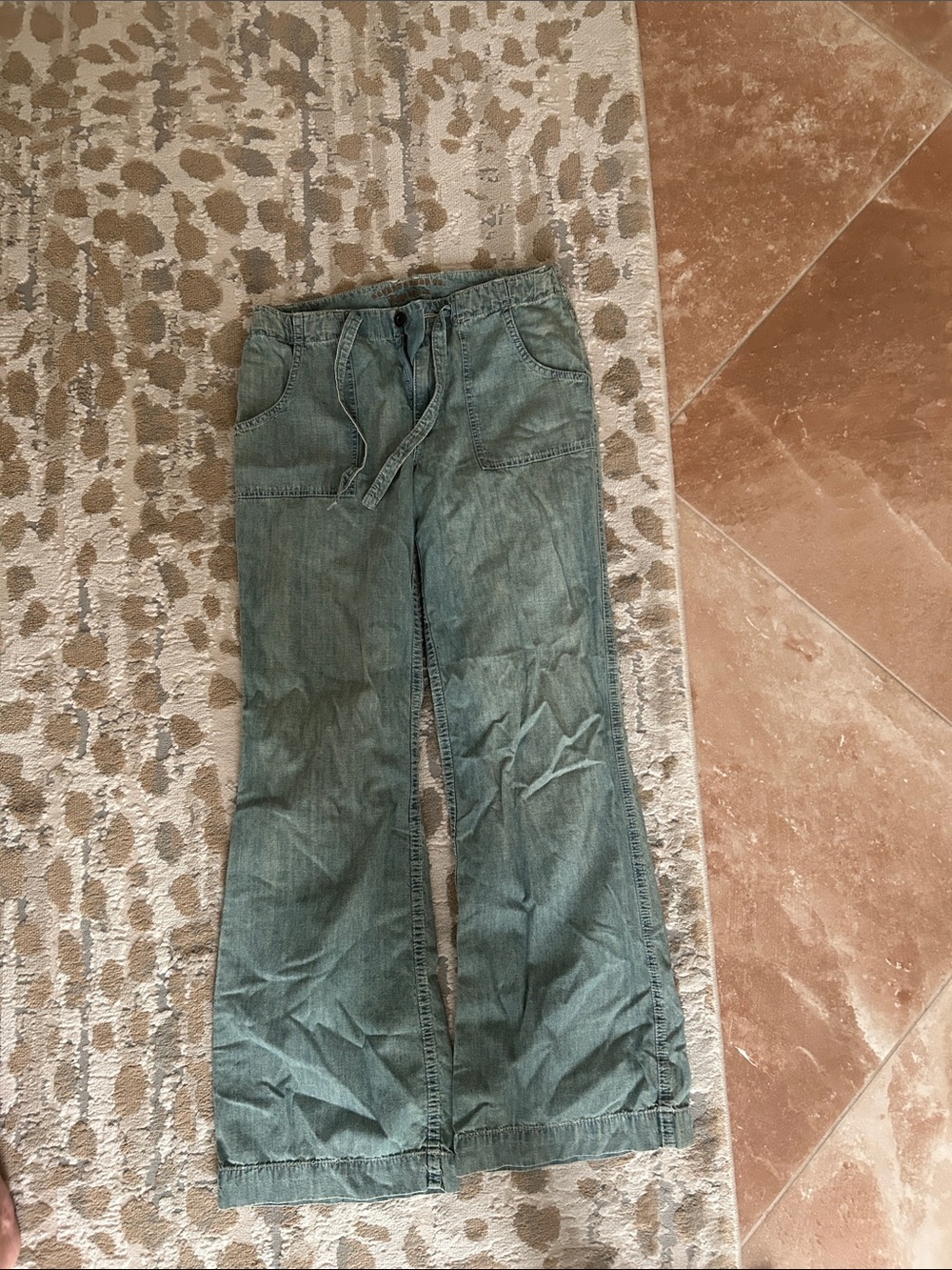 Ralph Lauren Green Straight Leg Jeans